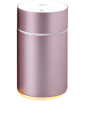 エッセンシャルオイルディフューザー aromore mini(アロモアミニピンク)
