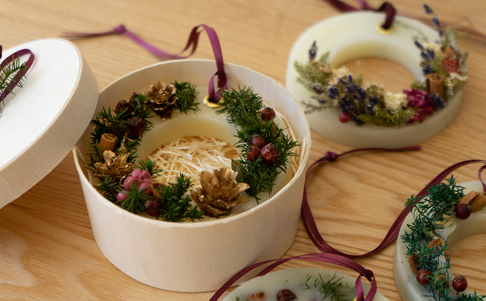 アロマワックスサシェ作り ワークショップ 生活の木 ハーブやアロマなど自然の恵みを活かし ウェルネス ウェルビーイングなライフスタイルをお届け